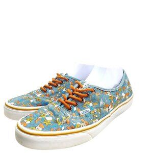 Vans Woody Toy Story Disney Pixar Denim Skater Sneaker size Men 9 Women 10.5